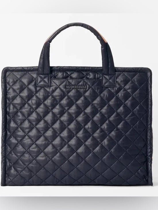 MZ Wallace Handbags - MZ WALLACE Quilted Black Tote Bag